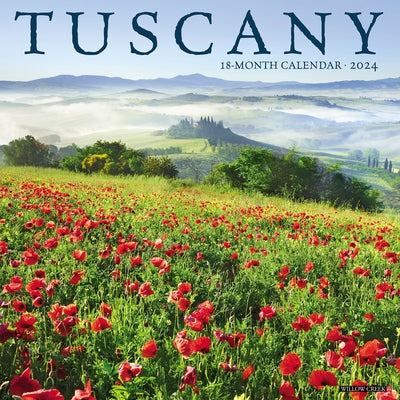 Tuscany 2024 12 X 12 Wall Calendar by Willow Creek Press
