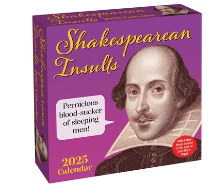 Shakespearean Insults 2025 Day-To-Day Calendar by Andrews McMeel Publishing