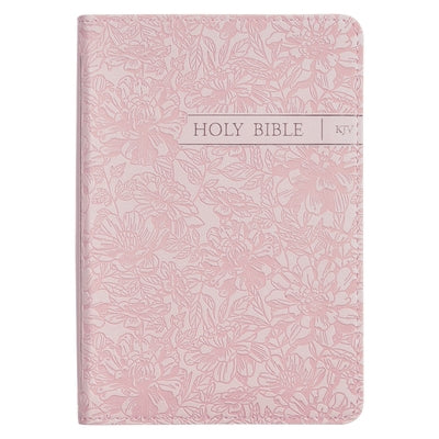 KJV Bible Pocket Faux Leather, Pink by Christian Art Gifts