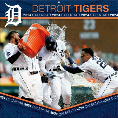 Detroit Tigers 2024 12x12 Team Wall Calendar by Turner Sports