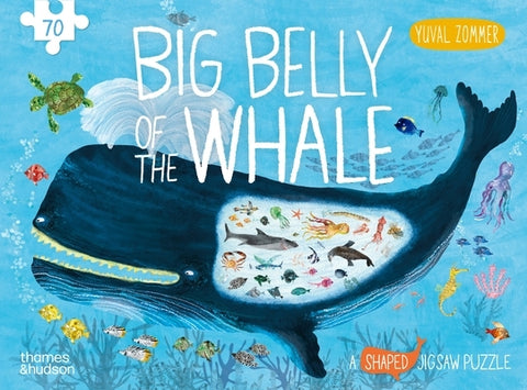 Big Belly of the Whale: A Shaped Jigsaw Puzzle by Zommer, Yuval