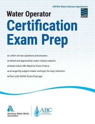 Water Operator Certification Exam Prep by Awwa