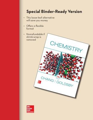 Loose Leaf for Chemistry by Chang, Raymond