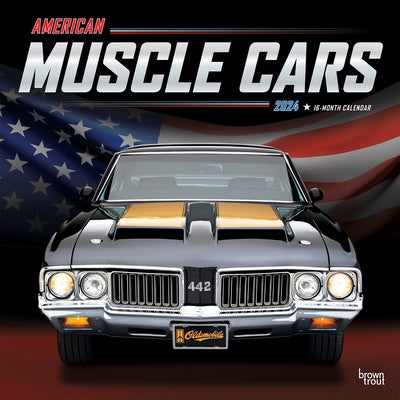 American Muscle Cars 2024 Square Foil by Browntrout