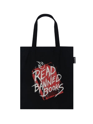 Read Banned Books (Graffiti Art) Tote Bag by Out of Print