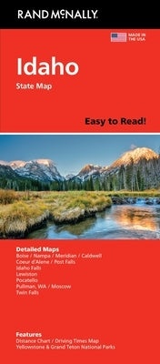 Rand McNally Easy to Read: Idaho State Map by Rand McNally