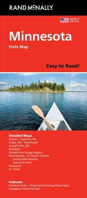 Rand McNally Easy to Read: Minnesota State Map by Rand McNally