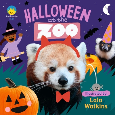Halloween at the Zoo: (A Rhyming Board Book for Babies, Toddlers, Preschoolers, and Kids Ages 2-5) by Smithsonian Institute