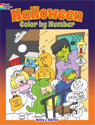 Halloween Color by Number by Radtke, Becky J.