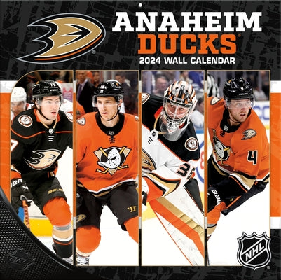 Anaheim Ducks 2024 12x12 Team Wall Calendar by Turner Sports