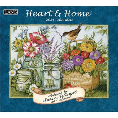 Heart & Home(r) 2024 Wall Calendar by Winget, Susan