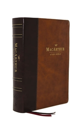 The Esv, MacArthur Study Bible, 2nd Edition, Leathersoft, Brown, Thumb Indexed: Unleashing God's Truth One Verse at a Time by MacArthur, John F.