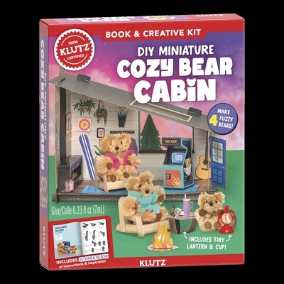 DIY Miniature Cozy Bear Cabin by Klutz