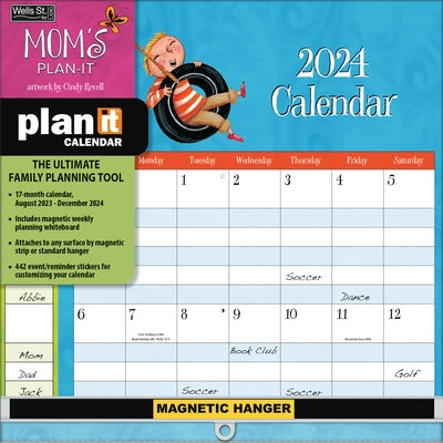 Mom's 2024 Plan-It(tm) Calendar by Revell, Cindy
