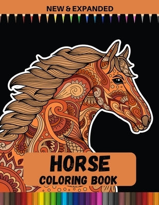 Horse Coloring Book (New & Expanded): Beautiful Images of Horses to Color by Point, Print