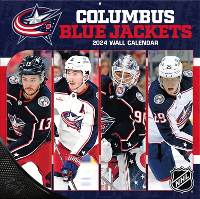 Columbus Blue Jackets 2024 12x12 Team Wall Calendar by Turner Sports