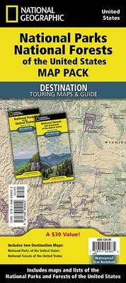 National Parks & National Forest of the Us [Map Pack Bundle] by National Geographic Maps