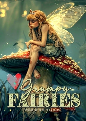 Grumpy Fairies Coloring Book for Adults: Funny Fairies Coloring Book Fairy Grayscale Coloring Book for Adults bored, grumpy and annoyed Fairies by Publishing, Monsoon