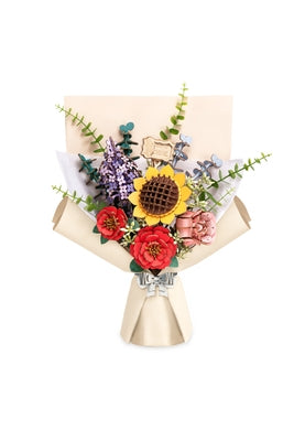 Wooden Flower Bouquet by Robotime LLC