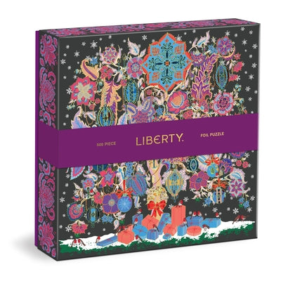Liberty Christmas Tree of Life 500 Piece Foil Puzzle by Galison