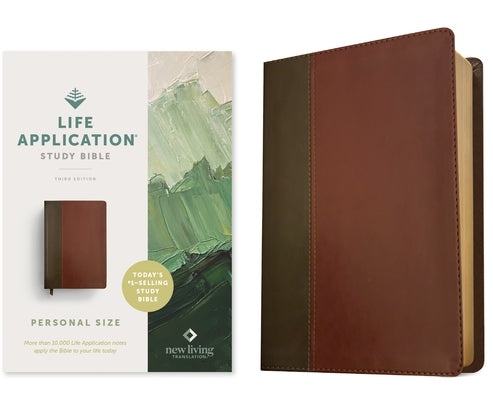 NLT Life Application Study Bible, Third Edition, Personal Size (Leatherlike, Brown/Mahogany, Red Letter) by New Living Translation