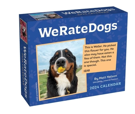 Weratedogs 2024 Day-To-Day Calendar by Nelson, Matt