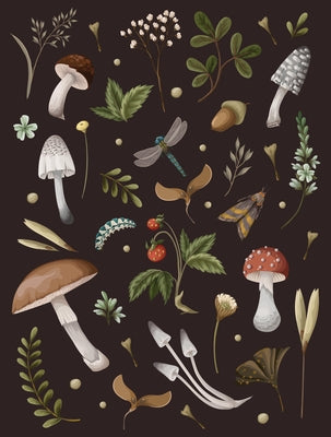 Mushroom Lined Journal by Editors of Chartwell Books