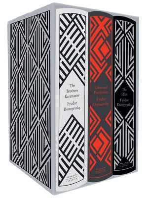 Fyodor Dostoyevsky 3-Book Boxed Set: Crime and Punishment; The Idiot; The Brothers Karamazov by Dostoyevsky, Fyodor