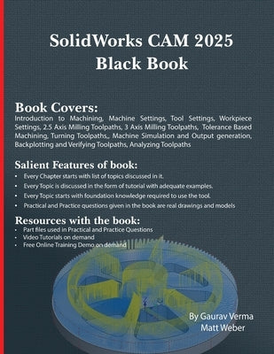 SolidWorks CAM 2025 Black Book by Verma, Gaurav