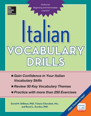Italian Vocabulary Drills by Stillman, David M.