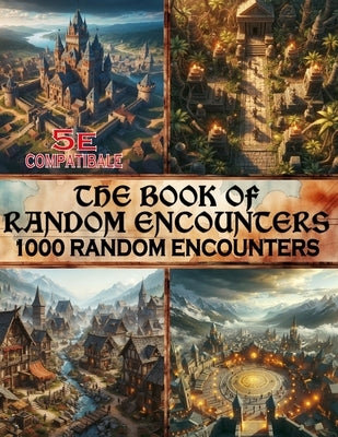 The Book of Random Encounters: 1000 Encounters Ideas for Fantasy Role-Playing Games, dungeon, city, village....encounters, D10, DND 5e by Sad, Petter