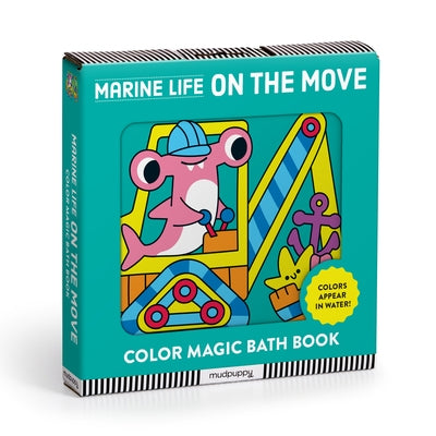 Marine Life on the Move Color Magic Bath Book by Mudpuppy