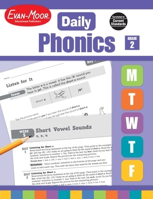 Daily Phonics, Grade 2 Teacher Edition by Evan-Moor Educational Publishers