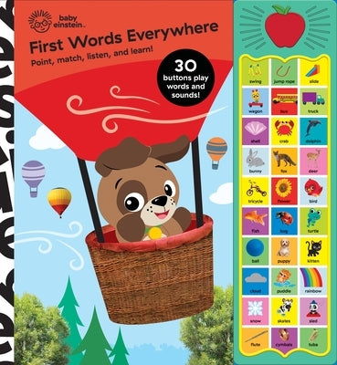 Baby Einstein: First Words Everywhere Sound Book [With Battery] by Pi Kids