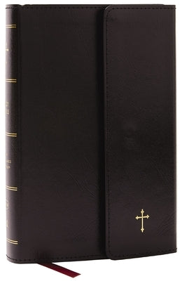 NKJV Compact Paragraph-Style Bible W/ 43,000 Cross References, Black Leatherflex W/ Magnetic Flap, Red Letter, Comfort Print: Holy Bible, New King Jam by Thomas Nelson