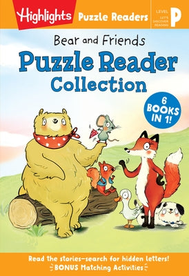Bear and Friends Puzzle Reader Collection: Level P 6-In-1 Story Collection for Beginner Readers, Early Reading Kids Books with Fun Puzzles by Shaffer, Jody Jensen