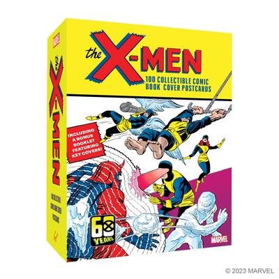 The X-Men: 100 Collectible Comic Book Cover Postcards by Marvel Comics