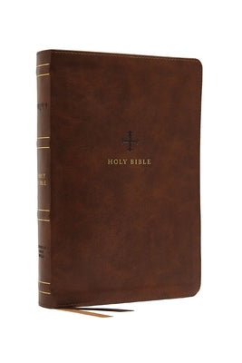 Nrsv, Catholic Bible, Standard Personal Size, Leathersoft, Brown, Comfort Print: Holy Bible by Catholic Bible Press