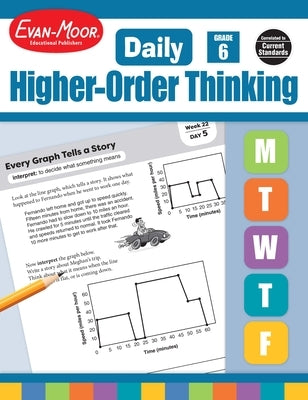 Daily Higher-Order Thinking, Grade 6 Teacher Edition by Evan-Moor Educational Publishers