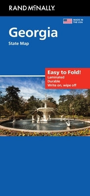 Rand McNally Easy to Fold: Georgia State Laminated Map by Rand McNally