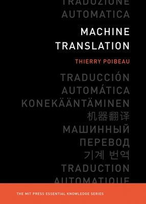 Machine Translation by Poibeau, Thierry