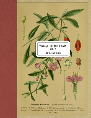 Vintage Botany Prints: Vol. 2 by Lawrence, E.