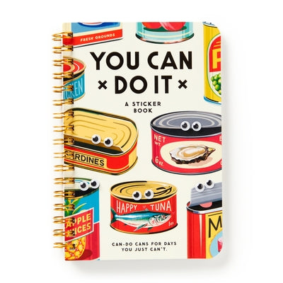 You Can Do It Googly Sticker Book by Brass Monkey, Brass