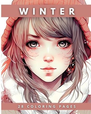 WINTER (Coloring Book): 28 Coloring Pages by Fox, Anton