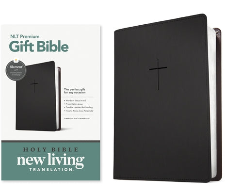 Premium Gift Bible Nlt, Filament Enabled (Leatherlike, Classic Black, Red Letter) by New Living Translation