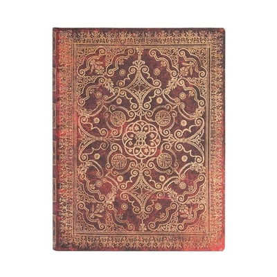 Paperblanks Carmine Equinoxe 5-Year Snapshot Journal Ultra Elastic Band Closure 192 Pg 120 GSM by Paperblanks