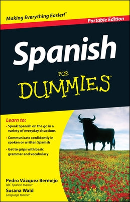 Spanish For Dummies by V&#195;&#161;zquez Bermejo, Pedro