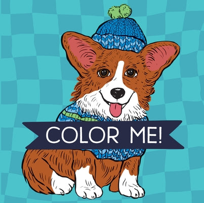Color Me! Dogs - Keepsake Coloring Books Compact Edition with Dog Quotes 7x7 Inches Portable Coloring Book for Dog Lovers, Adults & All Ages by New Seasons