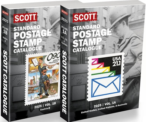 2025 Scott Stamp Postage Catalogue Volume 1: Cover Us, Un, Countries A-B (2 Copy Set): Scott Stamp Postage Catalogue Volume 1: Us, Un and Contries A-B by Bigalke, Jay