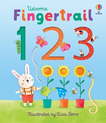 Fingertrail 123: A Kindergarten Readiness Book for Kids by Brooks, Felicity